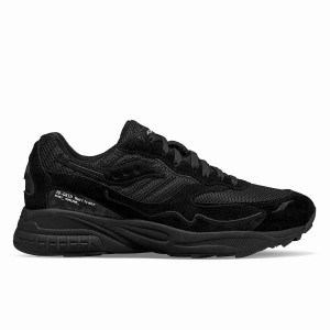 Saucony 3D Grid Hurricane Event Horizon Férfi Utcai Cipő Fekete | Hungary S60815-P26