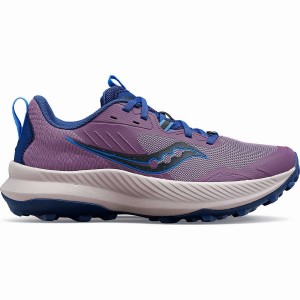 Saucony Blaze TR Női Futócipő Lila Sötétkék | Hungary S16724-D62