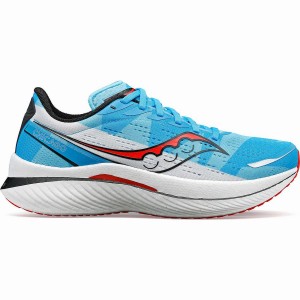 Saucony Chicago Endorphin Speed 3 Női Futócipő Kék Fehér Piros | Hungary S98145-Z06