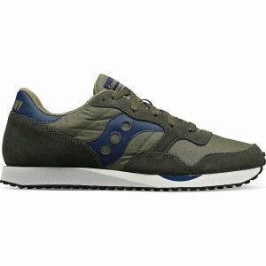 Saucony DXN Trainer Férfi Utcai Cipő Zöld Sötétkék | Hungary S92573-Q70