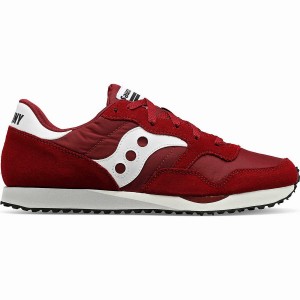 Saucony DXN Trainer Női Utcai Cipő Bordó Fehér | Hungary S80542-R52