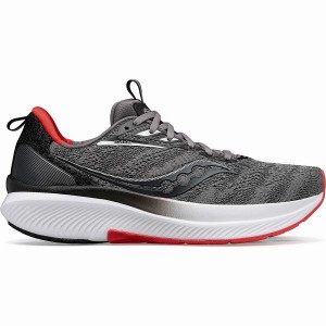 Saucony Echelon 9 Férfi Futócipő Szürke Piros Kék | Hungary S01463-V13