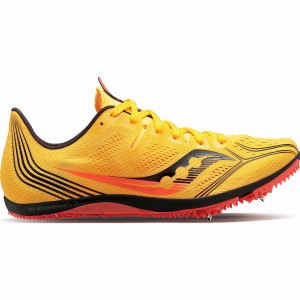 Saucony Endorphin 3 Spike Férfi Szöges Cipő Arany Piros | Hungary S17504-R26