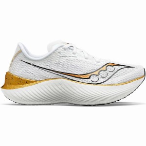 Saucony Endorphin Pro 3 Női Futócipő Fehér Arany | Hungary S31874-W93