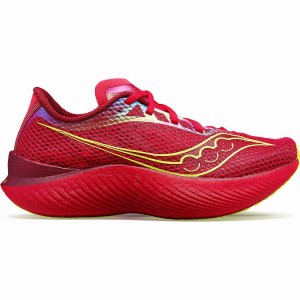 Saucony Endorphin Pro 3 Női Futócipő Piros Rózsaszín | Hungary S04132-U03