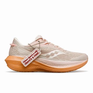 Saucony Galentine's Day Triumph 21 Női Futócipő Rózsaszín | Hungary S82435-Q41