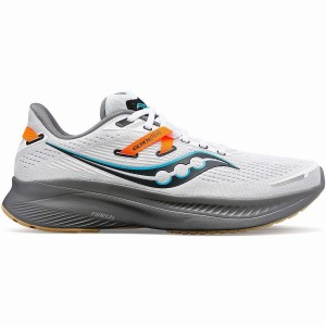 Saucony Guide 16 Férfi Futócipő Fehér Szürke | Hungary S64215-N92