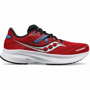 Saucony Guide 16 Férfi Futócipő Piros Fekete | Hungary S91850-H39