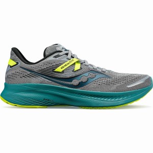 Saucony Guide 16 Férfi Futócipő Szürke Zöld | Hungary S71948-D08