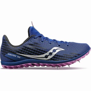 Saucony Havok XC 3 Spike Női Szöges Cipő Sötétkék | Hungary S12758-M10