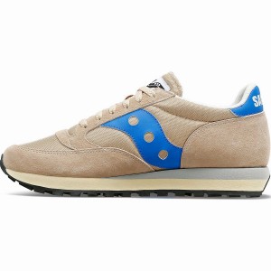 Saucony Jazz 81 Férfi Utcai Cipő Barna Királykék | Hungary S81069-D23