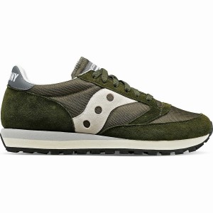 Saucony Jazz 81 Női Utcai Cipő Olivazöld Szürke | Hungary S38017-G25