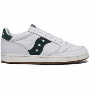 Saucony Jazz Court Férfi Utcai Cipő Fehér Zöld | Hungary S35904-P40