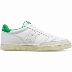 Saucony Jazz Court Sport Női Utcai Cipő Fehér Zöld | Hungary S61475-X42