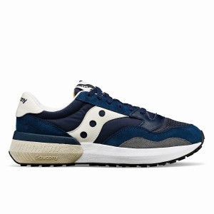 Saucony Jazz NXT Férfi Utcai Cipő Sötétkék Krém | Hungary S27163-C48