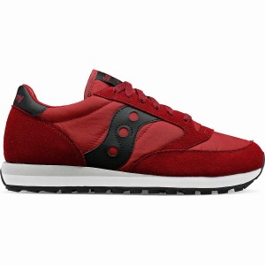 Saucony Jazz Original Férfi Utcai Cipő Bordó Fekete | Hungary S94038-N52