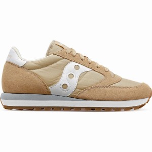 Saucony Jazz Original Férfi Utcai Cipő Bézs Fehér | Hungary S01985-A29