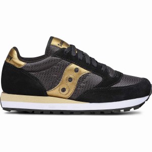 Saucony Jazz Original Női Utcai Cipő Fekete Arany | Hungary S23197-V15