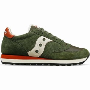 Saucony Jazz Original Premium Férfi Utcai Cipő Olivazöld | Hungary S30986-G28