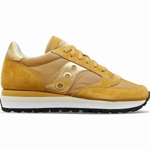 Saucony Jazz Triple Női Utcai Cipő Bézs | Hungary S05462-V52