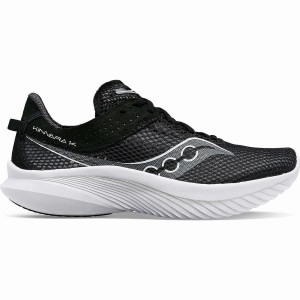 Saucony Kinvara 14 Wide Női Futócipő Fekete Fehér | Hungary S71835-N70