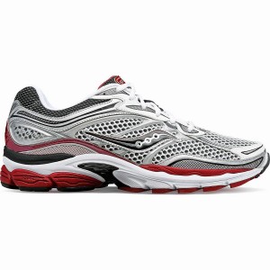 Saucony OG ProGrid Omni 9 Férfi Utcai Cipő Fehér Titán Piros | Hungary S78139-Q93