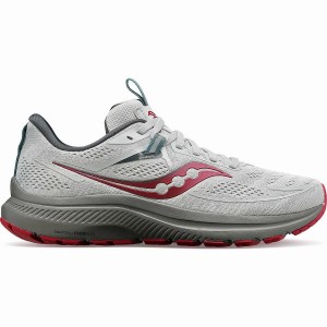 Saucony Omni 21 Női Futócipő Szürke Piros | Hungary S49173-B65