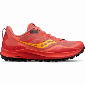 Saucony Peregrine 12 Női Terepfutó Cipő Korall | Hungary S39104-K64