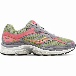 Saucony ProGrid Omni 9 Premium Férfi Utcai Cipő Szürke Zöld | Hungary S29653-D52