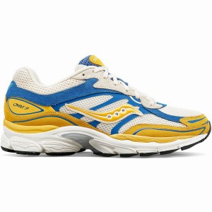 Saucony ProGrid Omni 9 Premium Férfi Utcai Cipő Krém Sárga | Hungary S73891-H06