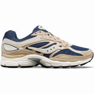 Saucony ProGrid Omni 9 Premium Férfi Utcai Cipő Bézs Kék | Hungary S70186-J51