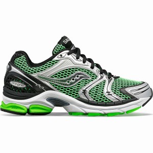 Saucony ProGrid Triumph 4 Férfi Utcai Cipő Zöld Titán | Hungary S97086-N50