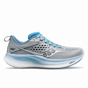 Saucony Ride 17 Női Futócipő Szürke Kék | Hungary S40278-L07