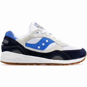 Saucony Shadow 6000 Férfi Utcai Cipő Fehér Sötétkék Kék | Hungary S56073-R90