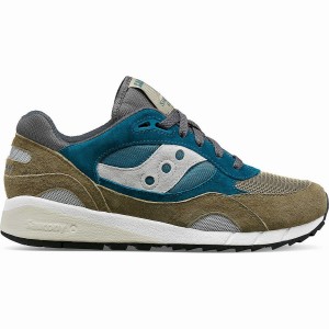 Saucony Shadow 6000 Férfi Utcai Cipő Szürke Türkiz | Hungary S02619-U04