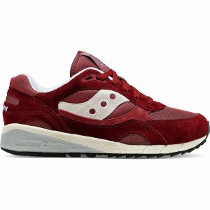 Saucony Shadow 6000 Női Utcai Cipő Bordó | Hungary S92417-A35