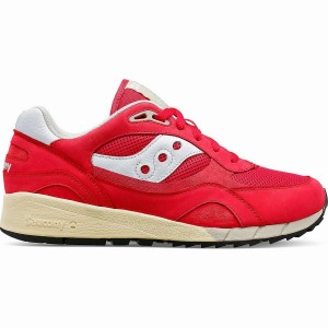 Saucony Shadow 6000 Premium Férfi Utcai Cipő Piros Fehér | Hungary S53947-A13