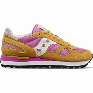 Saucony Shadow Original Női Utcai Cipő Bézs Rózsaszín | Hungary S96710-A29