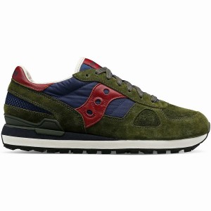 Saucony Shadow Original Premium Férfi Utcai Cipő Olivazöld Sötétkék | Hungary S29486-A67