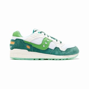 Saucony Shamrock Shadow 5000 Női Utcai Cipő Fehér Zöld | Hungary S50463-X06