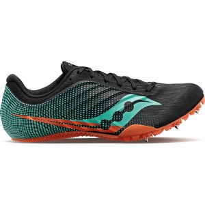 Saucony Spitfire 5 Férfi Szöges Cipő Fekete Menta | Hungary S62918-X47