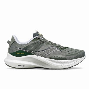 Saucony Tempus Férfi Futócipő Khaki Fehér | Hungary S15364-U81