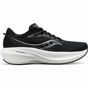 Saucony Triumph 21 Férfi Futócipő Fekete Fehér | Hungary S92846-F31