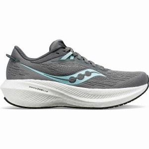 Saucony Triumph 21 Női Futócipő Szürke Fekete | Hungary S76148-B98