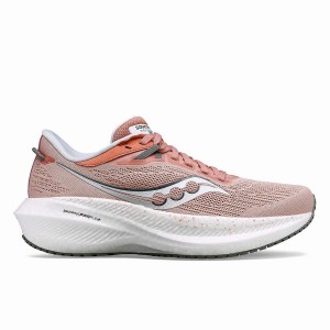 Saucony Triumph 21 Wide Női Futócipő Lotus / Bough | Hungary S20756-H75