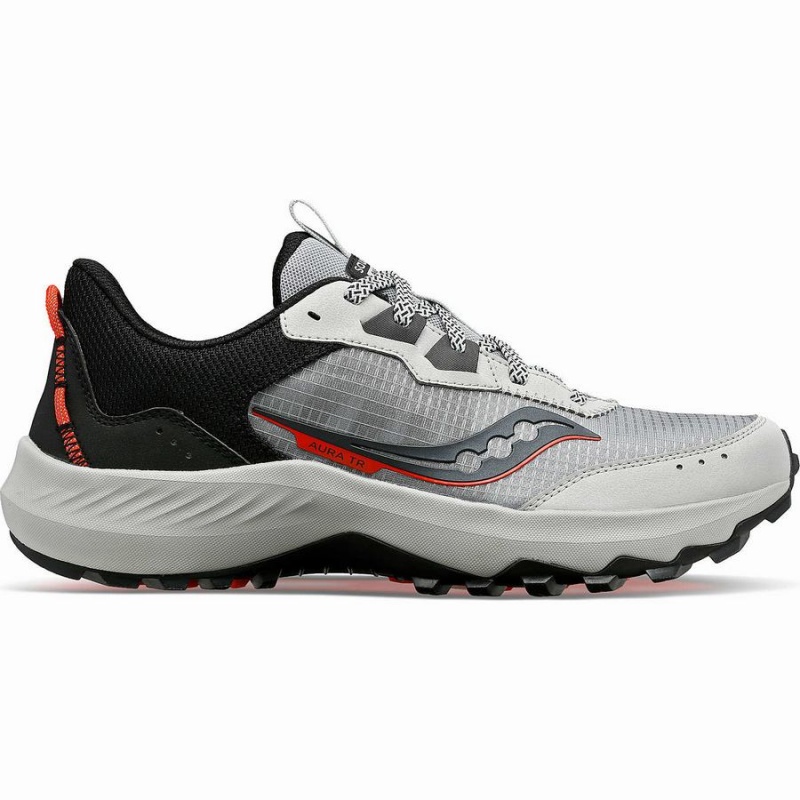 Saucony Aura TR Férfi Terepfutó Cipő Szürke Fekete | Hungary S45239-K02