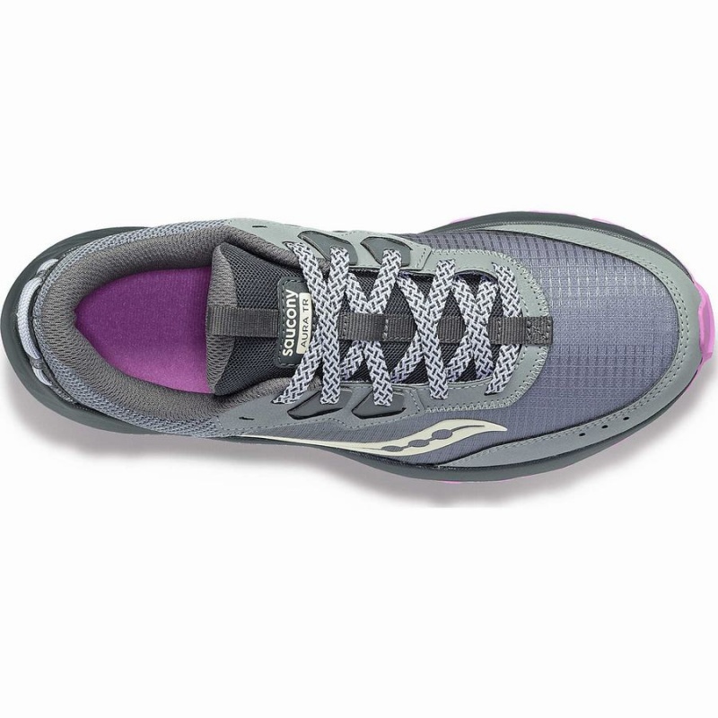 Saucony Aura TR Női Futócipő Szürke Lila | Hungary S68351-M62