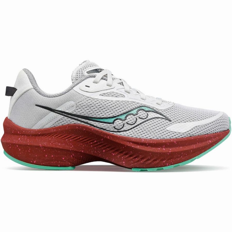 Saucony Axon 3 Női Futócipő Fehér Piros | Hungary S26530-P36