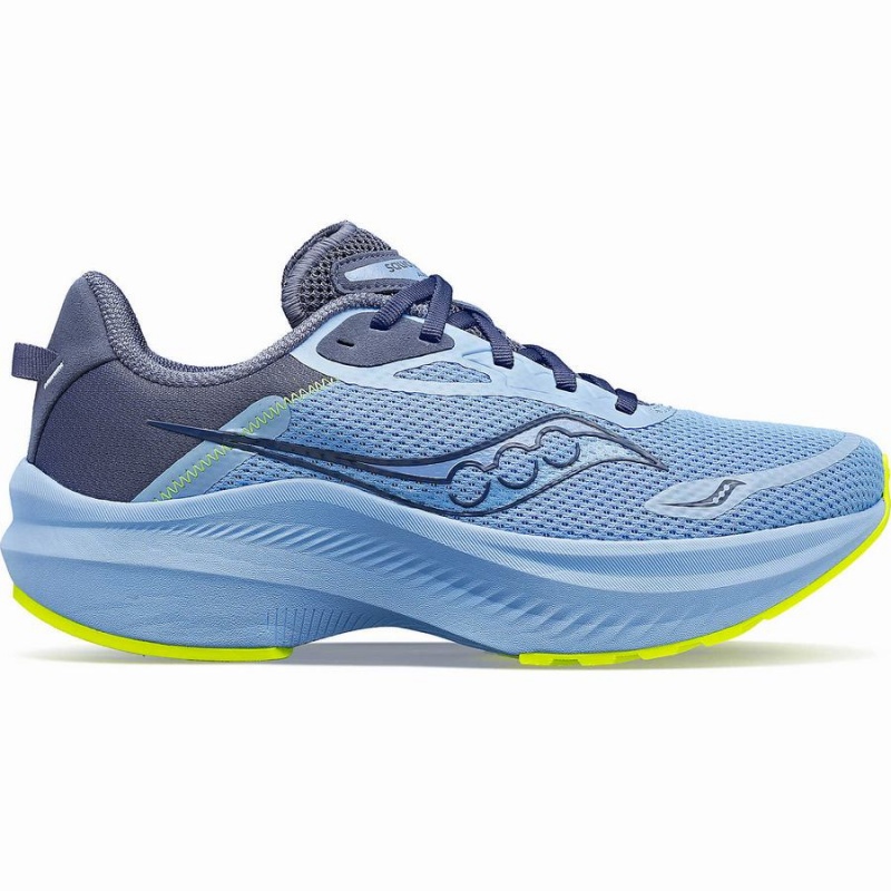 Saucony Axon 3 Női Futócipő Kék Sárga | Hungary S81729-X25