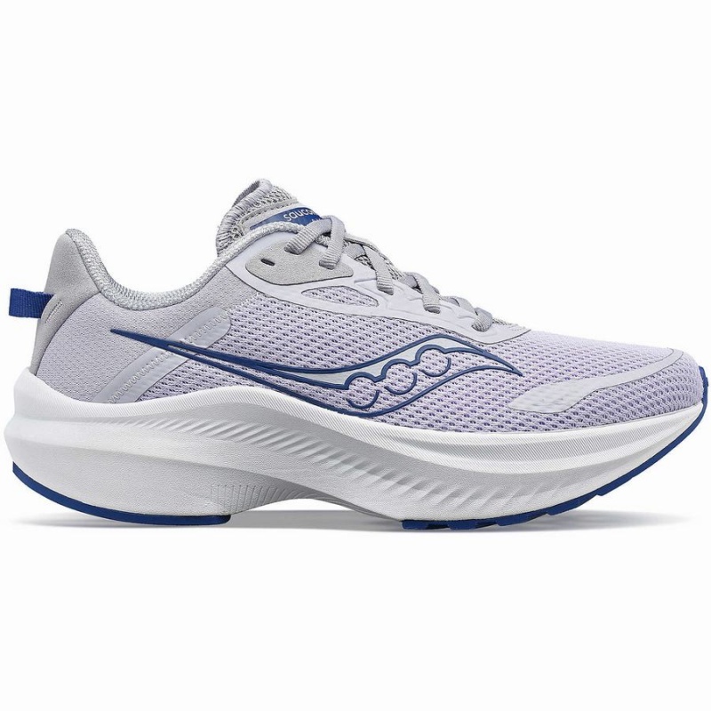 Saucony Axon 3 Női Futócipő Lila Sötétkék | Hungary S57319-Y04